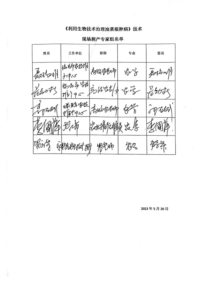 九江農(nóng)科院江滿(mǎn)霞2022-2023利用生物技術(shù)治理油菜根腫病測(cè)產(chǎn)測(cè)效報(bào)告。_01.jpg